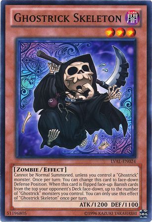 Ghostrick Skeleton LVAL EN024 Common Unlimited Ghostrick Skeleton LVAL EN024 Common Unlimited