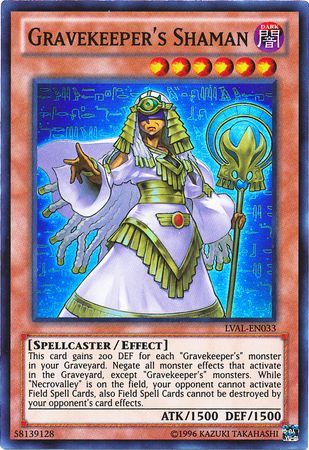 Gravekeeper s Shaman LVAL EN033 Super Rare Unlimited Legacy of the Valiant Unlimited Singles Gravekeeper s Shaman LVAL EN033 Super Rare Unlimited Legacy of the Valiant Unlimited Singles