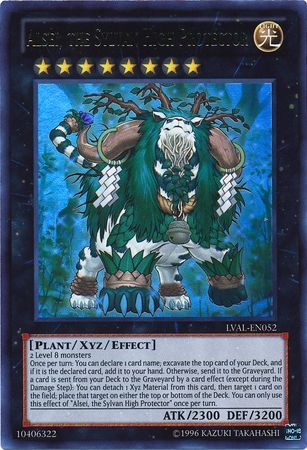 Alsei the Sylvan High Protector LVAL EN052 Ultra Rare Unlimited Alsei the Sylvan High Protector LVAL EN052 Ultra Rare Unlimited