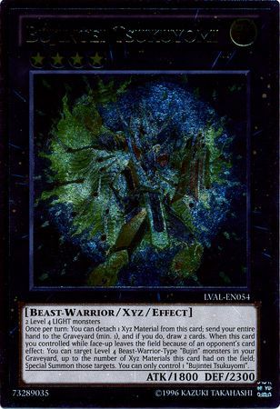 Ultimate Rare Bujintei Tsukuyomi LVAL EN054 Unlimited Ultimate Rare Bujintei Tsukuyomi LVAL EN054 Unlimited