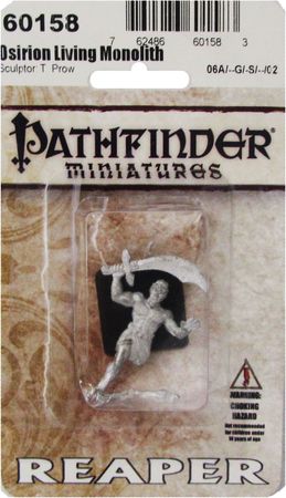 Pathfinder Osirion Living Monolith Miniature Reaper RPR60153 Pathfinder Miniatures Reaper Pathfinder Osirion Living Monolith Miniature Reaper RPR60153 Pathfinder Miniatures Reaper