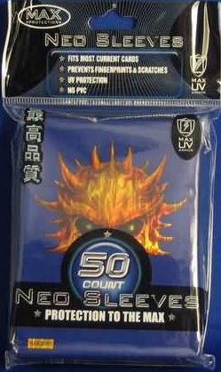 Max Pro Skull Blue 50ct Standard Sized Sleeves 7060LSKC Sleeves Max Pro Skull Blue 50ct Standard Sized Sleeves 7060LSKC Sleeves