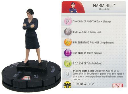 Maria Hill 011 Captain America The Winter Soldier Marvel Heroclix Single Captain America The Winter Soldier Gravity Feed Maria Hill 011 Captain America The Winter Soldier Marvel Heroclix Single Captain America The Winter Soldier Gravity Feed