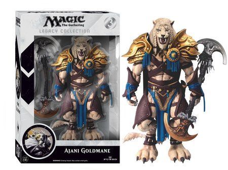 MTG Ajani Goldmane Legacy Figure Magic The Gathering Memorabilia MTG Ajani Goldmane Legacy Figure Magic The Gathering Memorabilia