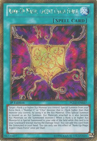 Rank Up Magic Argent Chaos Force Yugioh Trollandtoad