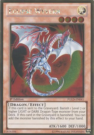 Eclipse Wyvern PGLD EN041 Gold Rare 1st Edition Premium Gold 1st Edition Singles Eclipse Wyvern PGLD EN041 Gold Rare 1st Edition Premium Gold 1st Edition Singles