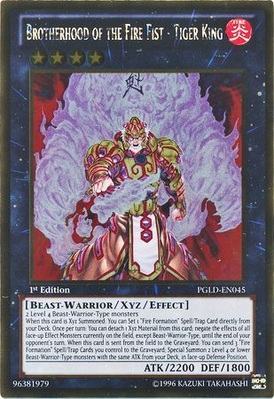 3X Brotherhood of the Fire Fist Lion Emperor Ultra Rare BLAR-EN066 NM 1st Ed 