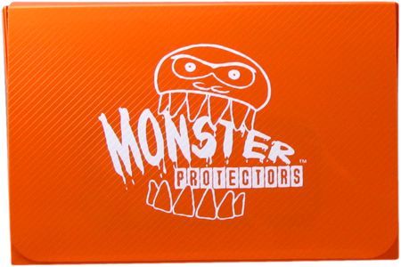 Monster Protectors Matte Orange Self Locking Double Deck Box SDI DD MOR Deck Boxes Gaming Storage Monster Protectors Matte Orange Self Locking Double Deck Box SDI DD MOR Deck Boxes Gaming Storage