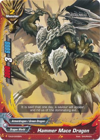 Hammer Mace Dragon TD03 0005 TD Hammer Mace Dragon TD03 0005 TD