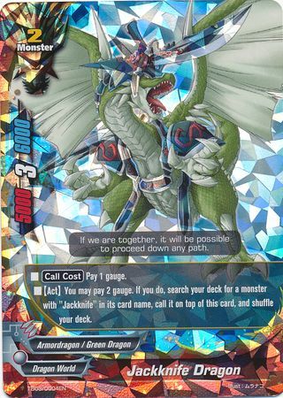 Jackknife Dragon Holo TD03 0004 TD Jackknife Dragon Holo TD03 0004 TD