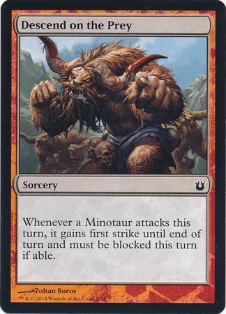 Descend on the Prey Battle the Horde Challenge Deck Magic The Gathering Promo Cards Descend on the Prey Battle the Horde Challenge Deck Magic The Gathering Promo Cards