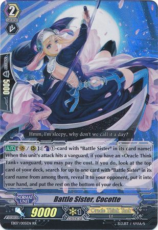 Battle Sister Cocotte EB07 005EN Double Rare RR Battle Sister Cocotte EB07 005EN Double Rare RR