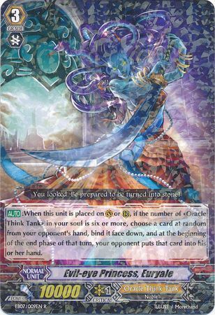 Evil eye Princess Euryale EB07 009EN Rare R Evil eye Princess Euryale EB07 009EN Rare R