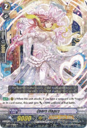 Cuore Magus EB07 011EN Rare R Cuore Magus EB07 011EN Rare R