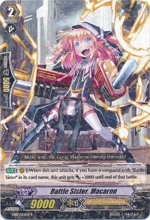 Battle Sister Macaron EB07 012EN Rare R Battle Sister Macaron EB07 012EN Rare R