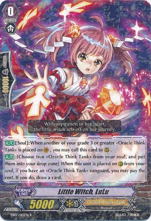 Little Witch LuLu EB07 015EN Rare R Extra Booster 7 Mystical Magus Singles Little Witch LuLu EB07 015EN Rare R Extra Booster 7 Mystical Magus Singles
