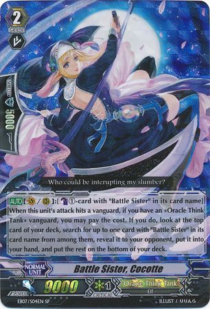Battle Sister Cocotte EB07 S04EN Special Parallel SP Extra Booster 7 Mystical Magus Singles Battle Sister Cocotte EB07 S04EN Special Parallel SP Extra Booster 7 Mystical Magus Singles