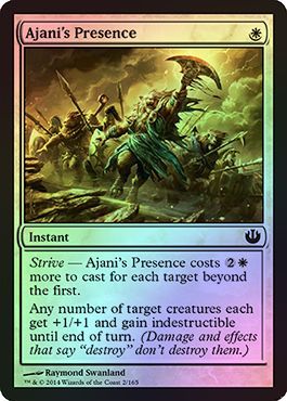 Ajani s Presence Foil Ajani s Presence Foil