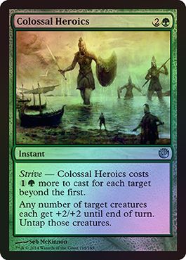 Colossal Heroics Foil Journey Into Nyx Foil Singles Colossal Heroics Foil Journey Into Nyx Foil Singles