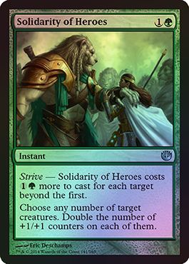 Solidarity of Heroes Foil Journey Into Nyx Foil Singles Solidarity of Heroes Foil Journey Into Nyx Foil Singles