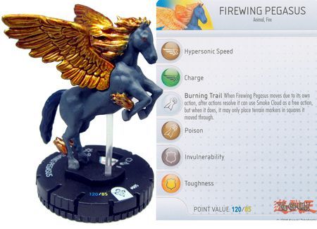 Heroclix Yugioh # 05 Firewing Pegasus 