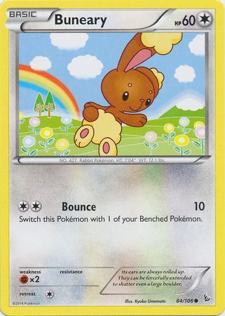 Buneary 84 106 Common XY Flashfire Singles Buneary 84 106 Common XY Flashfire Singles
