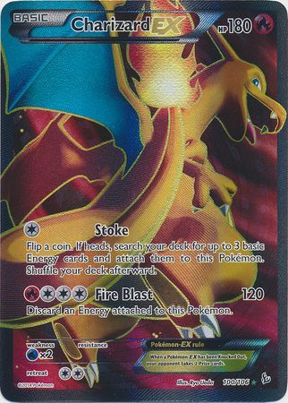 Pokémon TCG: M Charizard EX (69/106) - XY2 Flash de Fogo em