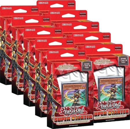 Super Starter Space Time Showdown Box of 10 Decks Yugioh Yu Gi Oh Sealed Product Super Starter Space Time Showdown Box of 10 Decks Yugioh Yu Gi Oh Sealed Product