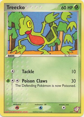 Treecko 1 5 Creator Pack Promo Pokemon Promo Cards Treecko 1 5 Creator Pack Promo Pokemon Promo Cards