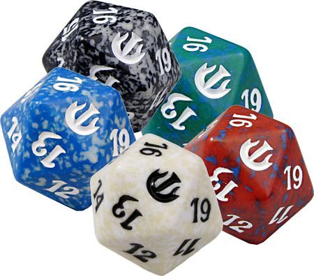 Journey Into Nyx Set of 5 Spindown Life Counters MTG Dice Life Counters Tokens Journey Into Nyx Set of 5 Spindown Life Counters MTG Dice Life Counters Tokens