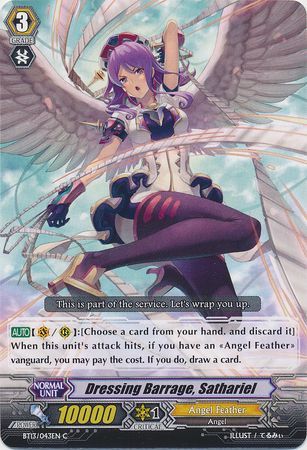 Dressing Barrage Sathariel BT13 043EN Common C Dressing Barrage Sathariel BT13 043EN Common C