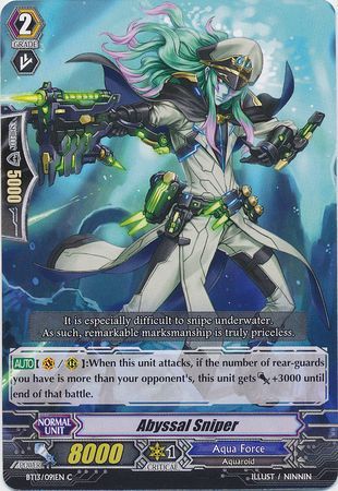 Abyssal Sniper BT13 091EN Common C Abyssal Sniper BT13 091EN Common C