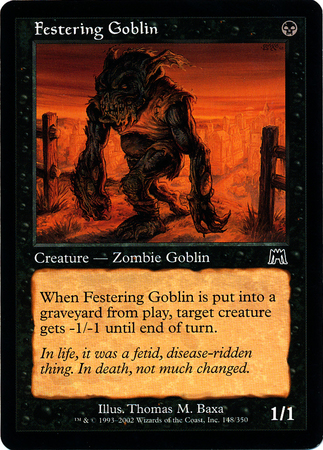 Festering Goblin Onslaught Singles Festering Goblin Onslaught Singles