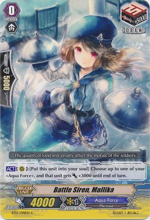 Battle Siren Mallika BT13 098EN Common C Battle Siren Mallika BT13 098EN Common C