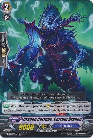 Dragon Corrode Corrupt Dragon BT13 085EN Common C Dragon Corrode Corrupt Dragon BT13 085EN Common C