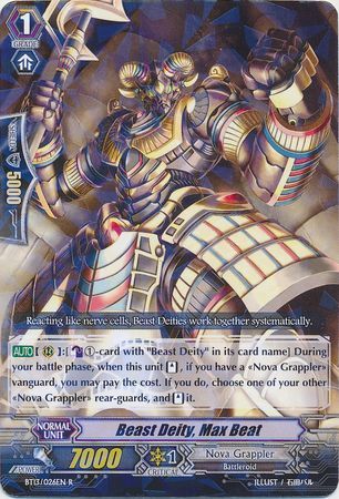 Beast Deity Max Beat BT13 026EN Rare R Beast Deity Max Beat BT13 026EN Rare R