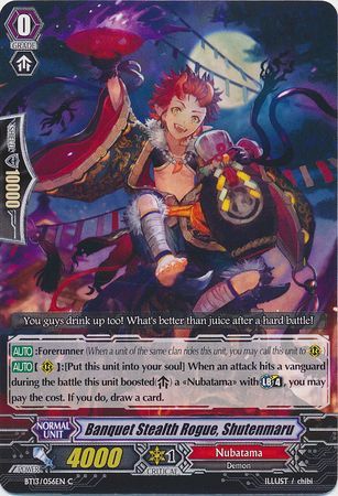 Banquet Stealth Rogue Shutenmaru BT13 056EN Common C Vol 13 Catastrophic Outbreak Singles Banquet Stealth Rogue Shutenmaru BT13 056EN Common C Vol 13 Catastrophic Outbreak Singles