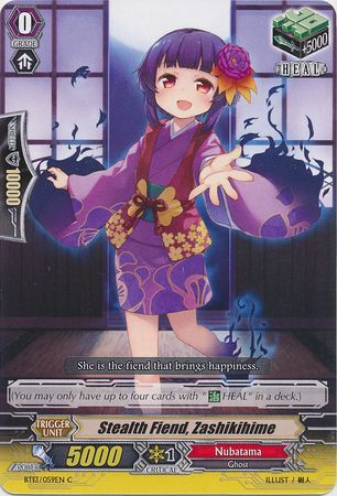 Stealth Fiend Zashikihime BT13 059EN Common C Stealth Fiend Zashikihime BT13 059EN Common C