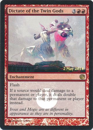 Dictate of the Twin Gods JOU Release Foil Dictate of the Twin Gods JOU Release Foil