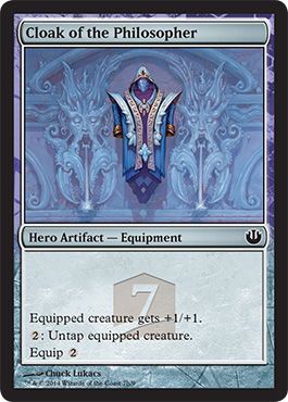 Cloak of the Philosopher JOU Hero s Path Card Magic The Gathering Promo Cards Cloak of the Philosopher JOU Hero s Path Card Magic The Gathering Promo Cards