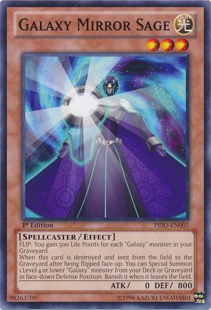 Galaxy Mirror Sage PRIO EN002 Common 1st Edition Galaxy Mirror Sage PRIO EN002 Common 1st Edition
