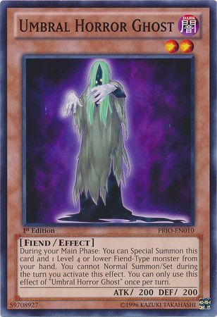 Umbral Horror Ghost PRIO EN010 Common 1st Edition Primal Origin 1st Edition Singles Umbral Horror Ghost PRIO EN010 Common 1st Edition Primal Origin 1st Edition Singles