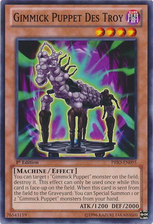 Gimmick Puppet Des Troy PRIO EN095 Common 1st Edition Primal Origin 1st Edition Singles Gimmick Puppet Des Troy PRIO EN095 Common 1st Edition Primal Origin 1st Edition Singles