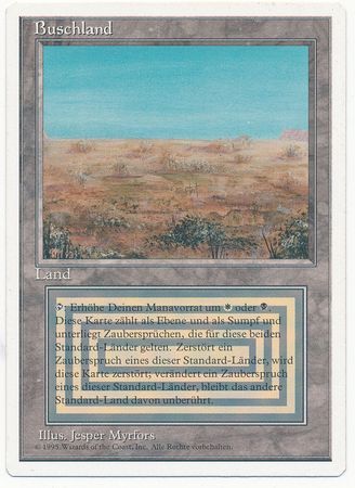 Buschland (Scrubland) - Magic Vintage | TrollAndToad