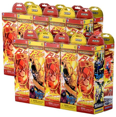 The Flash Case of 2 Booster Bricks DC Heroclix The Flash Case of 2 Booster Bricks DC Heroclix