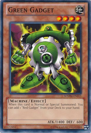 Green Gadget SDMM EN015 Common Unlimited Structure Deck Machina Mayhem Unlimited Singles Green Gadget SDMM EN015 Common Unlimited Structure Deck Machina Mayhem Unlimited Singles