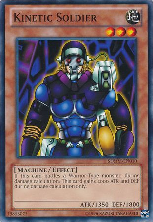 Kinetic Soldier SDMM EN010 Common Unlimited Structure Deck Machina Mayhem Unlimited Singles Kinetic Soldier SDMM EN010 Common Unlimited Structure Deck Machina Mayhem Unlimited Singles
