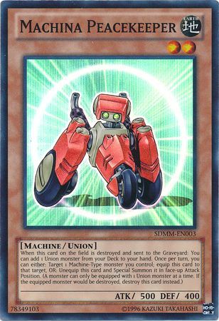 Machina Peacekeeper SDMM EN003 Super Rare Unlimited Machina Peacekeeper SDMM EN003 Super Rare Unlimited