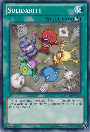 Solidarity SDMM EN030 Common Unlimited Structure Deck Machina Mayhem Unlimited Singles Solidarity SDMM EN030 Common Unlimited Structure Deck Machina Mayhem Unlimited Singles