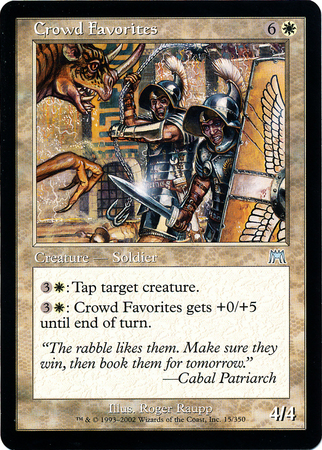 Crowd Favorites Onslaught Singles Crowd Favorites Onslaught Singles
